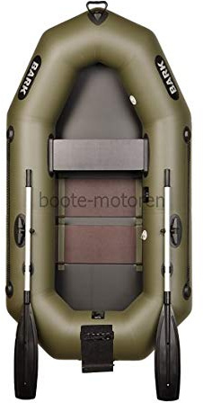 BARK B-220 B-220C 2,2 m 220 cm Barca Hinchable Bote para 1 Persona Bote Inflable Bote Neumático Barco de Pesca con Panel para el Montaje del Motor eléctrico Embarcacion Versión Profesional