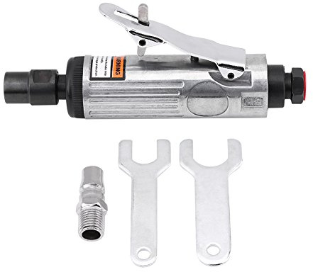 Universal Automotive Polering Graveringsverktyg, 1/4 tums Keenso Pneumatisk Tryckluft Die Grinder Slipningssats Polering Graveringsverktyg 90PSI