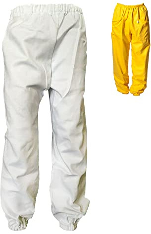 URBANSBEE Pantalon d'Apiculture pour Homme et Femme-Pantalon de Protection Anti-Piqûres d'Abeilles, Respirant/Imperméable, Confortable pour Randonnée, Montagne/Travail en Plein Air-Taille Adjustable