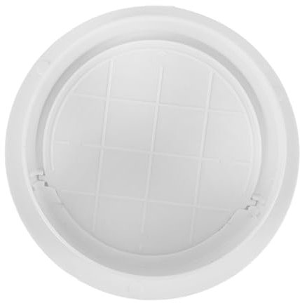 Veemoon Ventilation Pipe Fittings Check Valves Ducting Connector Abs Material Pipe Flange