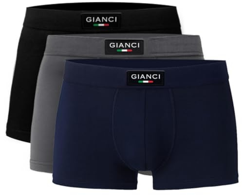 3 Pairs Mens Boxers Shorts Multipack | Breathable Cotton Boxer Shorts for Men with No Itchy Label | Soft & Flexible Mens Underwear | Moisture Wicking, Skin-Friendly Perfect for Daily Use & Sports