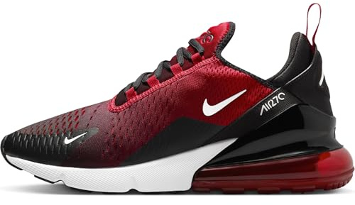 Nike Herren Air Max 270 Freizeit-Schuhe, Gym Red/White/Black, 44