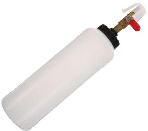 DECORNIJIA Pneumatic Brake Fluid Bleeder Bottle Easy Refill Tool for Car Truck Motorcycle Effortless Brake Oil Replacement Compatible with Air Quick Exchange