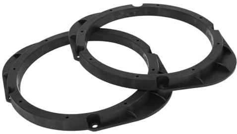 Anillo espaciador de altavoz for vehículos Mazda, adaptador de Tweeter de 5x7 a 6,5 pulgadas, soporte de montaje, Subwoofer de Audio for coche resistente al agua ABS negro