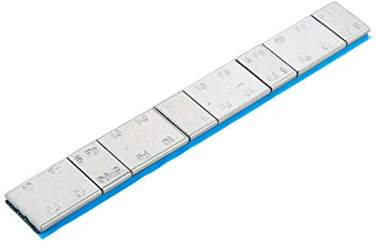 Perfect Equipment 100x Klebegewichte Alufelgen Typ398 60g Silber, Wuchtgewichte Klebegewichte, Auswuchtgewicht Alufelgen