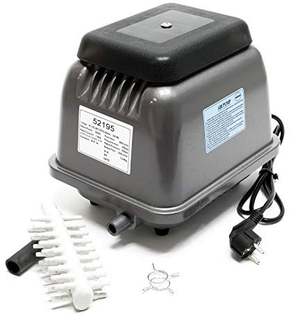 Sunsun HJB-280 Aireador de Estanque 16800l/h 100W Bomba de Aire para acuarios y estanques para Agua sin Hielo en Invierno y Suministro de oxígeno en Verano