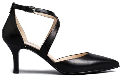 Nero Giardini E011084DE Escarpins Femme en Cuir - Noir 38 EU