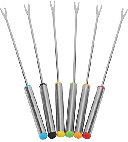 Outil de Cuisine RéutilisableVaisselle pour Chocolat, Fromage, Dessert, Guimauves Rôties, Fond de Bonbons Tableware Knives and Forks