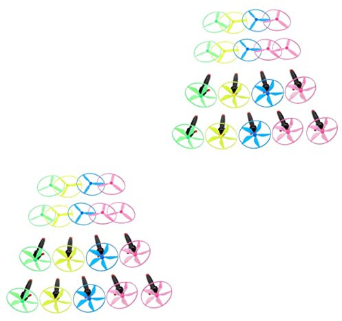 Toyvian Ufo Toy 18 Sets Pull Ufo Flying Disc Ufo Saucer Kids Party Favor Kids Flying Toys Ufo Flying Saucers Kids Toy Helicopter Outside Kids Toys Drawstring No Light Plastic Child