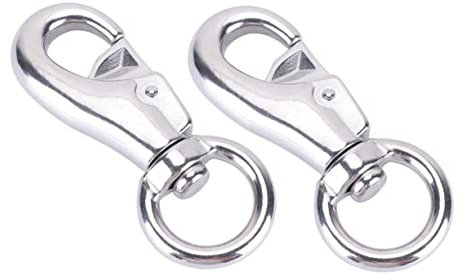 HOODANCOS 2stücke Hängematten-aufhängehaken Aus Metall Drehhaken Mit Zugseilschnalle Langlebig Für Außenbereich Geeignet Für Schaukelhaken Hakenhalter Und Hängesessel