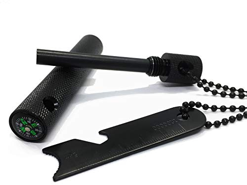 Pedernal de Magnesio Supervivencia – Survival Firestarter – Flintstone – Sílex - Arrancador de Fuego - Iniciador de Fuego – Encendedor Chispa