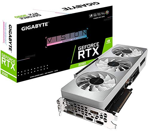Gigabyte Technology GeForce RTX 3090 Vision OC 24GB Tarjeta gráfica (GV-N3090VISION OC-24GD)