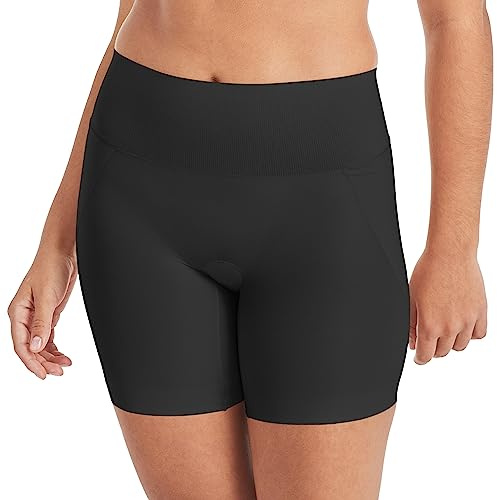 Maidenform Shapewear Coscia Donna, Nero, XXL