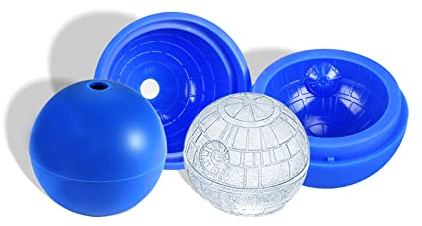 Planet Shaped Ice Cube Mold Large Ice Ball Maker Silicone Ice Mould Tray and Chocolate Maker Tools for Whiskey, Bourbon and Cool Drinks (2)