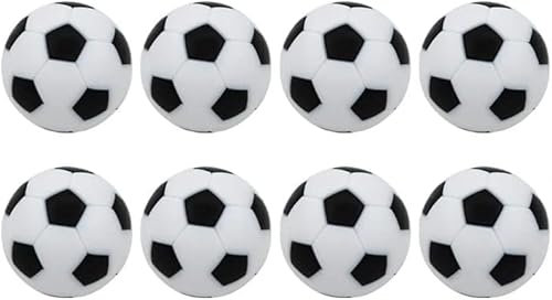 WANGZAIZAI 8 Stück Tischkicker Bälle im Set | Hochwertige & leise Tischkicker Bälle in 32mm | perfekt für Tischfußball