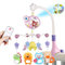 Aolso Baby Crib Mobile with Music, Lights, Projector and Remote Control - Cot Mobile Toy for Boys & Girls (Pink)