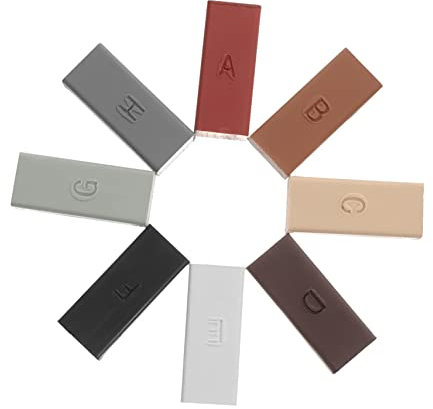 UTHCLO Kit Riparazione Parquet e Piastrelle Colorazioni Cera Ripristino Graffi Buchi Lucidatura Pavimenti Laminati e Porcellane e Facile Da Usare