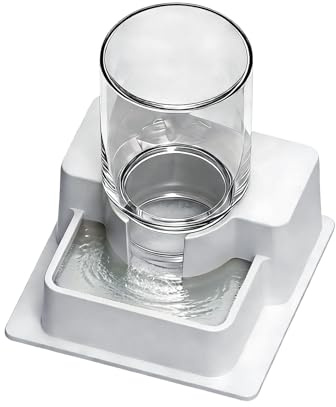 Dispensador Automático De Alimento Para Reptiles | Cuenco de Alimentación Desmontable para Reptiles,Plato Bebedero para Tortugas y Geckos,Para Lagartos, Camaleones, Serpientes, Ranas, Cangrejos Ermita