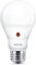 PHILIPS LED E27 Lampe mit Tageslichtsensor, 60W, Tropfenform, matt, warmweiß, Lichtsensor, Neutralweiß