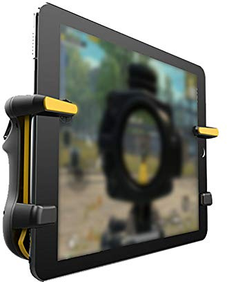 CfoPiryx Gamepad Joystick, Adults Kids High Frequency Better View Shooting Game Tablet Trigger Gamepad Joystick For IPad, Suitable for Home, Travel, Bedroom, Living Room and So On