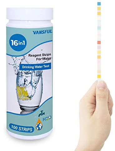Linsition 16 in 1 Drinking Water Test Kit - Great Kit for Accurate Water Testing at Home - For Fast, Easy, and Accurate Water Quality Testing at Home