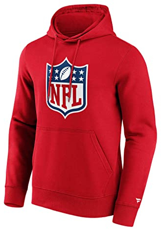 Fanatics - NFL Shield Primary Logo Graphic Hoodie Farbe Rot, Größe L