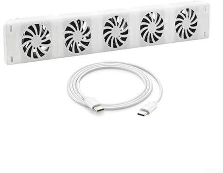 DAZZLEEX Radiateur soufflant avec capteur thermostatique et fonctionnement silencieux, ensemble d'extension de radiateur intelligent économe en énergie pour une meilleure distribution de la chaleur et