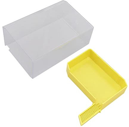 Tissting Nido per Api da Bere Grande Capacità 1100ml - Strumento Pratico per Apicoltura, Design Cubico, Facile da Pulire e Osservare, Ideale per Principianti e Professionisti
