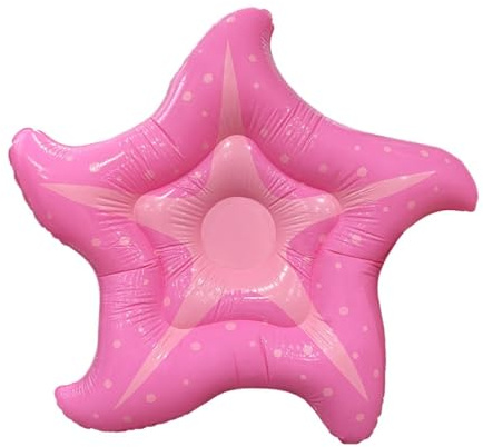 Uppblåsbar Poolstol -PVC Ergonomisk Flytsäng, Star Water Hängmatta, Heavy Duty Flotte, Quick Inflate System| Beach Lake Pool Party Relax Sun Tan Resa Friluftsliv Lätt Att Bära