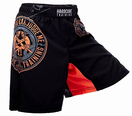 Hardcore Training Kids Boxing Shorts Glima Short de Boxe Enfant Fitness MMA BJJ Vêtements de Sport