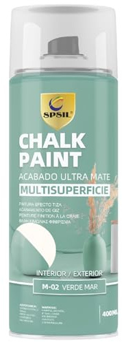 Pintura en Spray Efecto Tiza Morandi - Chalk Paint - Acabado Ultramate