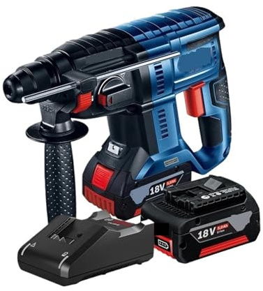 Trapano Percussione Martello Perforatore Brushless 18V 5AH Batteria Al Litio Set Di Utensili Elettrici Multifunzionali Professionali(Set5)