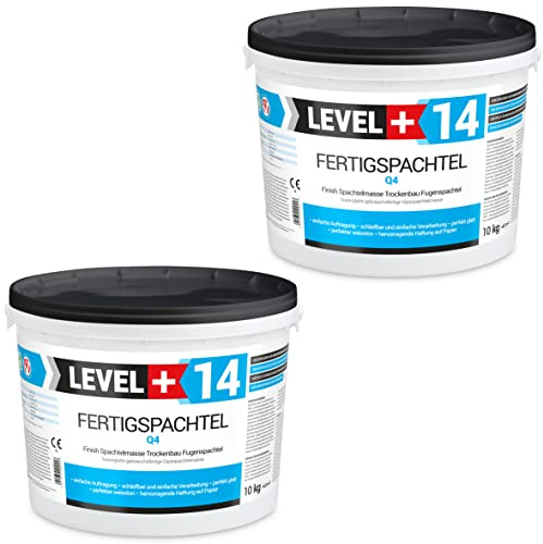 Färdig spatel spackel 10 kg + 10 kg plattspatel fogspackel