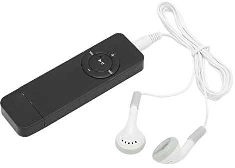 Lecteur MP3 Portable Digital Lossless Music MP3 Player for Kids, Mini Music Player for Students Running Travel (Noir)