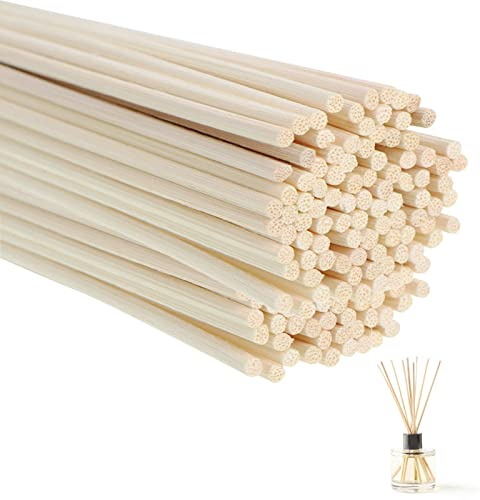 50 Pezzi,Bastoncini Per Diffusori,Bastoncini Profumatori Ambiente,Bastoncini Diffusore,Bastoncini Legno Per Diffusore,Sostituzione Di Bastoncini Di Diffusore,Per Spa Hotel Casa E Ufficio,25cm x 3mm