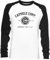 Générique Capsule Corp. Unisex Baseball T-Shirt Manches Longues Homme Femme Blanc Noir