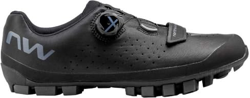 Northwave Hammer Plus Wide MTB Fahrrad Schuhe schwarz 2024: Größe: 46