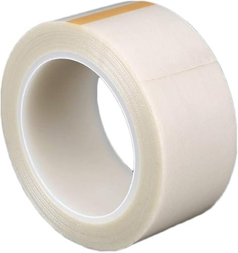 Ruban téflon double face multi-usages - Ruban haute température Soudure par refusion Soudure à la vague Tissu en fibre de verre Film PTFE Ruban téflon double face Machine à sceller Ruban anti-brûlure