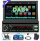 Ohradio Dab/Dab+ Radio Coche 1 DIN con Pantalla Eléctrica Emergente, Radio de Coche con 7 Pantalla Táctil con Carplay Inalámbrico y Android Auto, Radio RDS y FM, SWC, 2USB y Tipo-C, Cámara+Micrófono