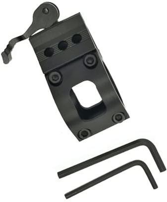 Ring Flashlight Torch Rail Mount Alloy Tube Clamp Sight Bracket Flashlight Holder