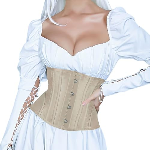 Generico Corsetto Donna Elegante Corpetto Top Donna Corpetto da corte tradizionale per vita lacci top tradizionale