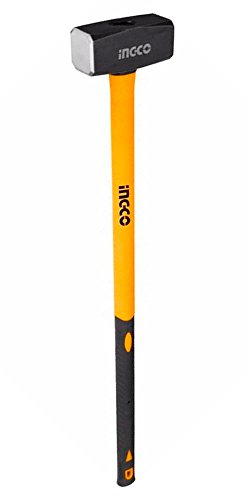 Ingco - Maza 5 Kg Con Mango De Fibra Ingco