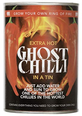 Grow Your Own Ghost Chilli – Hot & Exotic Chili Plant Kit!