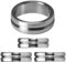 Mission f-lock titanringe - flight lock, 1 set (3)
