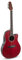 Applause E Akustikgitarre traditional AB24-2S Mid Cutaway ruby red satin