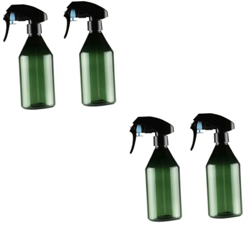 FRCOLOR 4 botellas pulverizadoras para flores, herramienta de peluquería, pulverizador rellenable, pulverizador de agua, botella pulverizadora para cabello, recipiente de agua, dispositivo de peinado