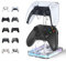 MoKo RGB Controller Halterung, 2-stufiger Universal Controller Ständer für Switch 2 Pro, PS5, PS4, Xbox Series X/S, Switch Pro und Fast alle Controller, Gaming Zubehör mit 2 USB Anschlüssen