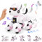 GuKKK Roboter Hund Kinder Ferngesteuerter Spielzeug, Fernsteuerung Haustier Roboterhund, Programmierbarer Roboterhund Spielzeug, Gestensteuerung Interaktive Berührung Tanzmusik Nachahmung RC Roboter