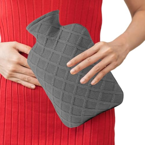 Bolsa De Agua Caliente 1.2L Calentador De Cama Con Agua Caliente