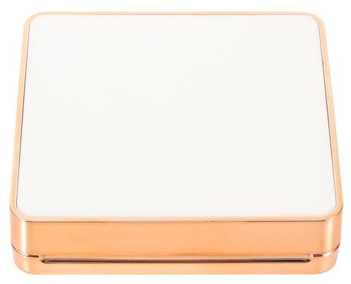 Zerodeko Boîtier Compact pour Fond de Teint Coussin Portable avec Poudre et Éponge Contenant Vide pour Maquillage avec Miroir et Fermeture Magnétique Adapté aux Déplacements et Usage